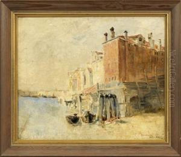 Venetian Canal Scene - view 1