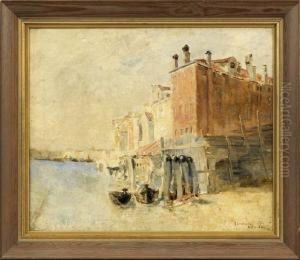 Venetian Canal Scene Venetian Canal Scene