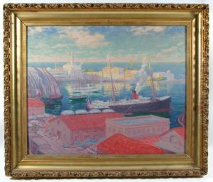 Mediterranean Port by Charles Rolt