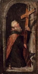 Sant'antonio Abate Adora La Croce