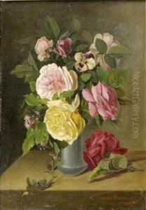 Vase De Fleurs by Valentine Romanne
