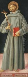 Saint Francis Of Assisi by Antoniazzo Romano