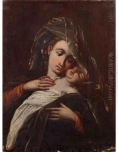 Madonna Col Bambino by Ettore Romano