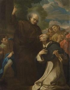 San Vincenzo Ferrer Entra A Lisbona by Ettore Romano