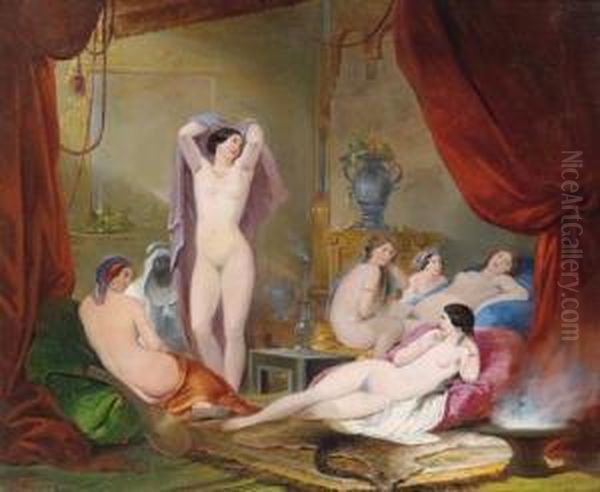Ruhende Odalisken - view 1