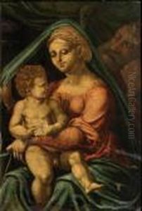 Sainte Famille by Giulio Romano (Orbetto)