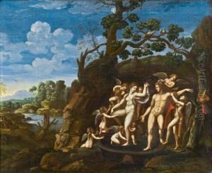 Venus Und Mars Im Bade