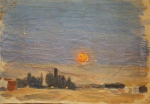 Paisaje by Julio Romero De Torres