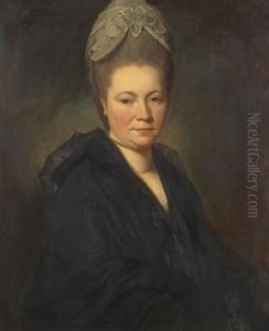Portrait Of Mrs. Marie-jean Gomm by George Romney