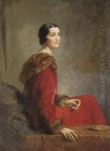 Portrait Of A Lady by Thomas Martine Ronaldson