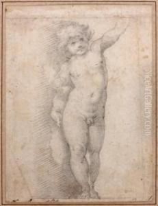 Etude De Putto En Pied