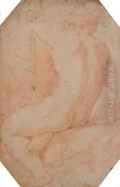 Etude D'homme Vu De Dos - view 1