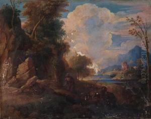Paesaggio Fluviale Con San Gerolamo thumbnail