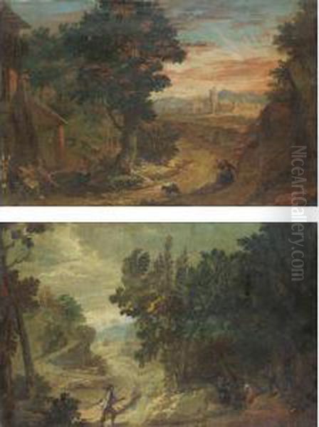 Paesaggio Con Contadini - view 1