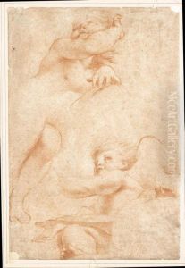 Studi Dal Correggio: Due Putti Studi Dal Correggio: Due Putti