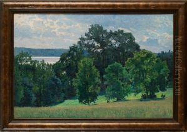 Gronskande Landskap - view 1