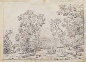 Veduta Di Como Per La Strada Di San Donato by Pietro Ronzoni