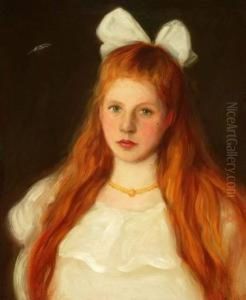 Young Girl With Bow