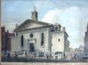 The West Front Of St Pauls Covent Garden