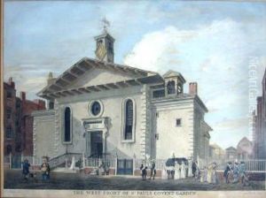 'afterpaul Sandby , 'the West Front Of St Pauls Coventgarden' 'afterpaul Sandby , 'the West Front Of St Pauls Coventgarden'