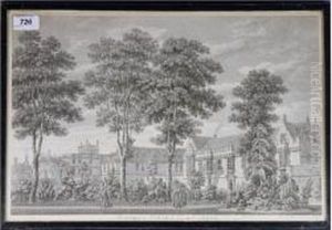 Rooker. St John's College, by Michael Angelo Rooker