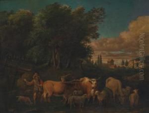 A Herdsman Outside A Town A Herdsman Outside A Town