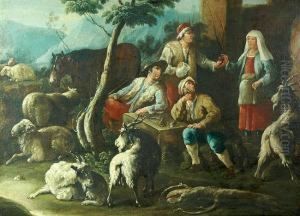 Scena Pasterska by Philipp P. Roos