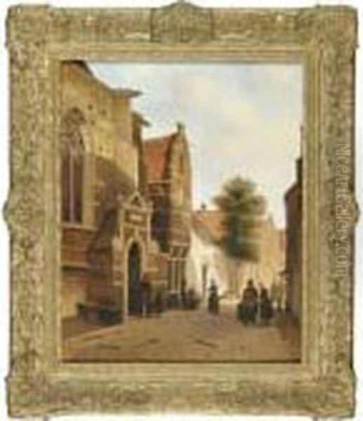 "scene De Rue Animee" - view 1