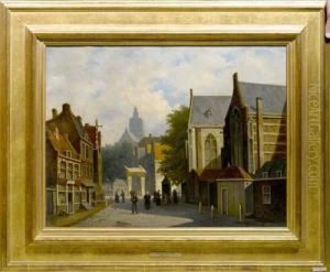 Ansicht Von Utrecht. by Frederik Roosdorp