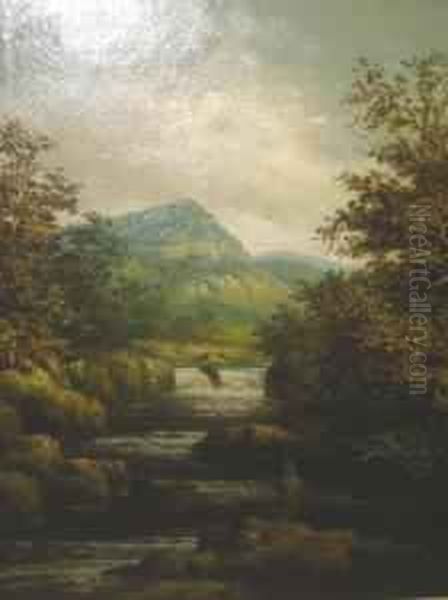 Landscape With Fishermen In The Foreground - view 1