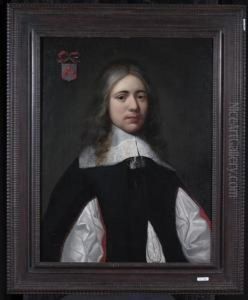 Portrait Eines Jungen Mannes. by Jan Albertz. Rotius