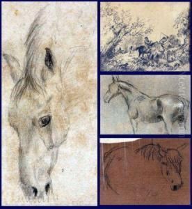 Drawingshorses by George Thomas Rope