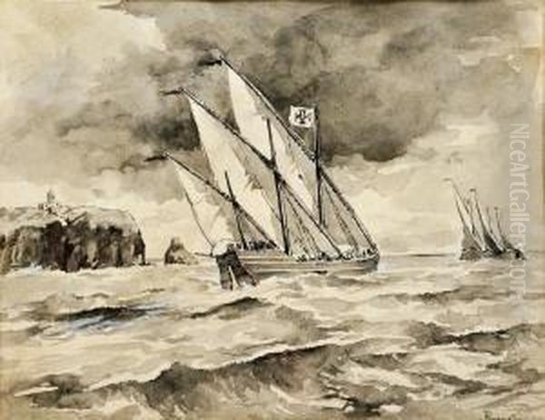 Caravelas De D. Henrique Passando Pelo Cabo De Saovicente - view 1