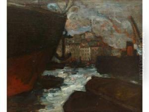 Bateaux Dans Le Vieux-port by Jean-Jacques Roque