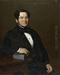 Retrato De Homem by Augusto Roquemont