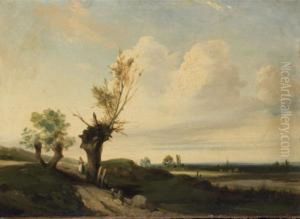 Paysage Au Saule