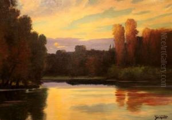 "ocaso En El Lago" - view 1
