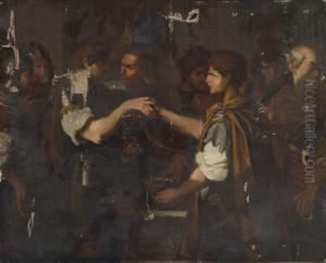 The Conspiracy Of Cataline by Salvator Rosa