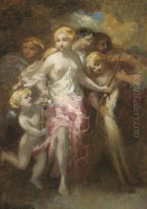 Venus And An Entourage Of Sibyls