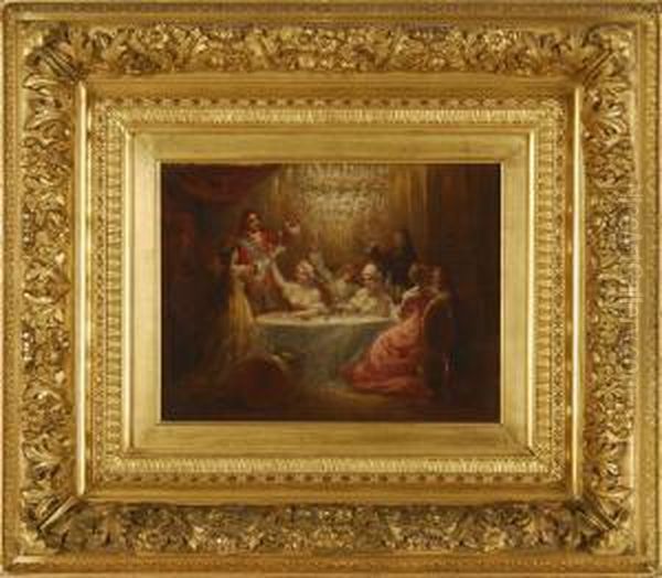 Dining Room Scene - view 1