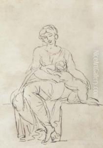 Femme Et Son Enfant by Edwardo Rosaleses