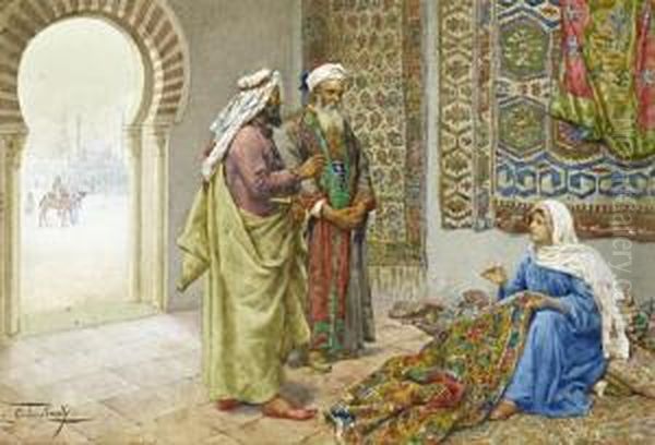 A Moorish Carpet Merchant - view 1
