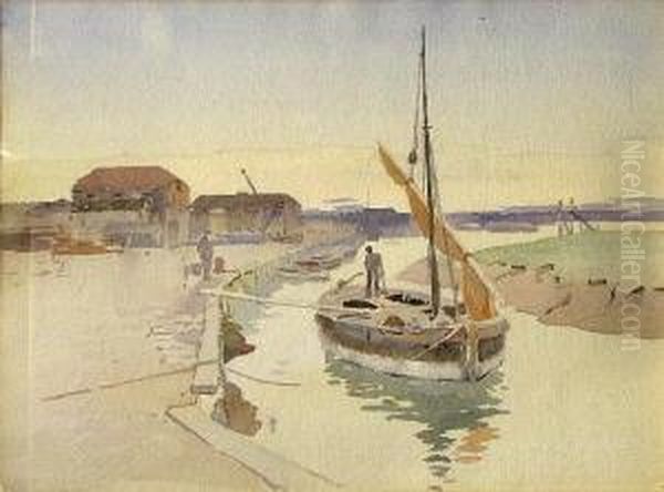 Barge On The River Rother At Rye, No. 52 - view 1