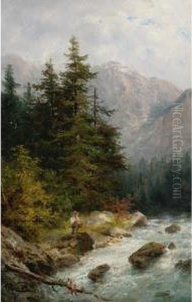 Fishing In The Mountains - view 1