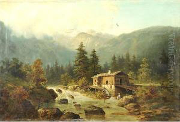 Paesaggio Con Mulino - view 1