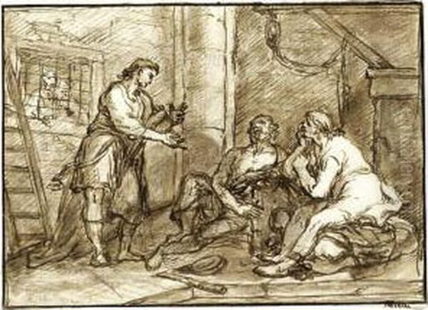 Recto And Verso: Joseph In Prison - view 1