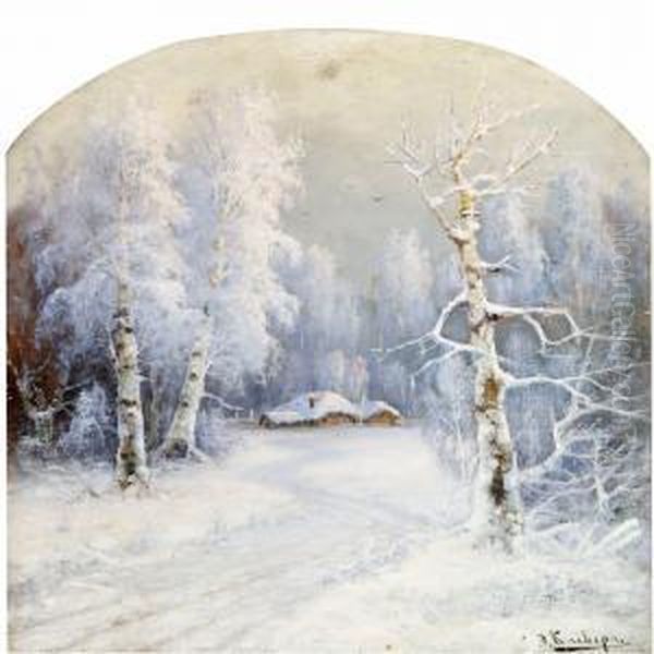 A Pair Of Russian Summer And Winter Landscapes - view 1