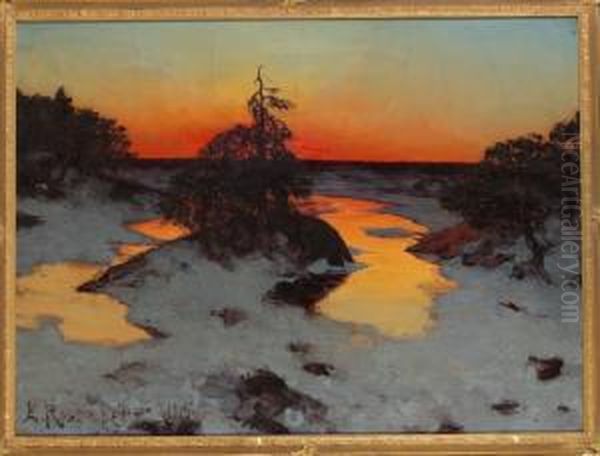 Skymningslandskap - view 1