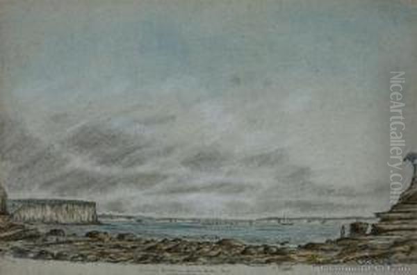 Auckland Harbour From Bastion Rock - view 1