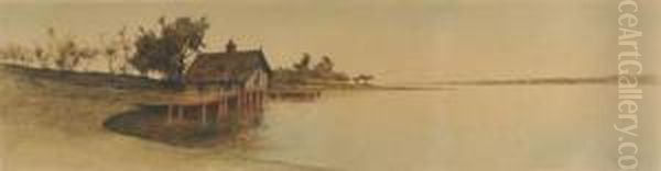 Boat Slip On Lake - view 1